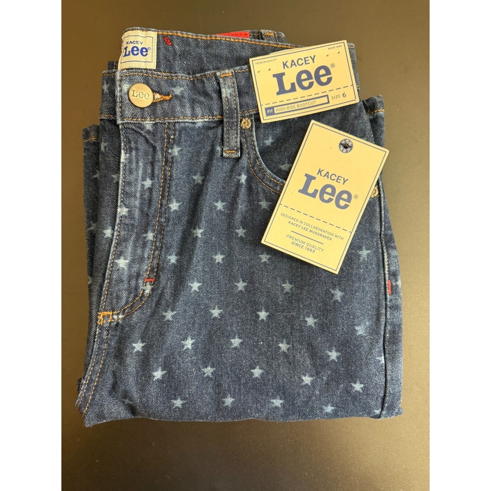 Kacey Lee x Kacey Musgraves Women's High-Rise Star Bootcut Jeans- Size 6